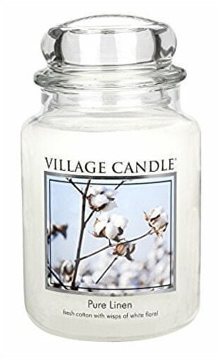 Village Candle Świeca zapachowa w szkle Czysta pościel czysta pościel) 645 g