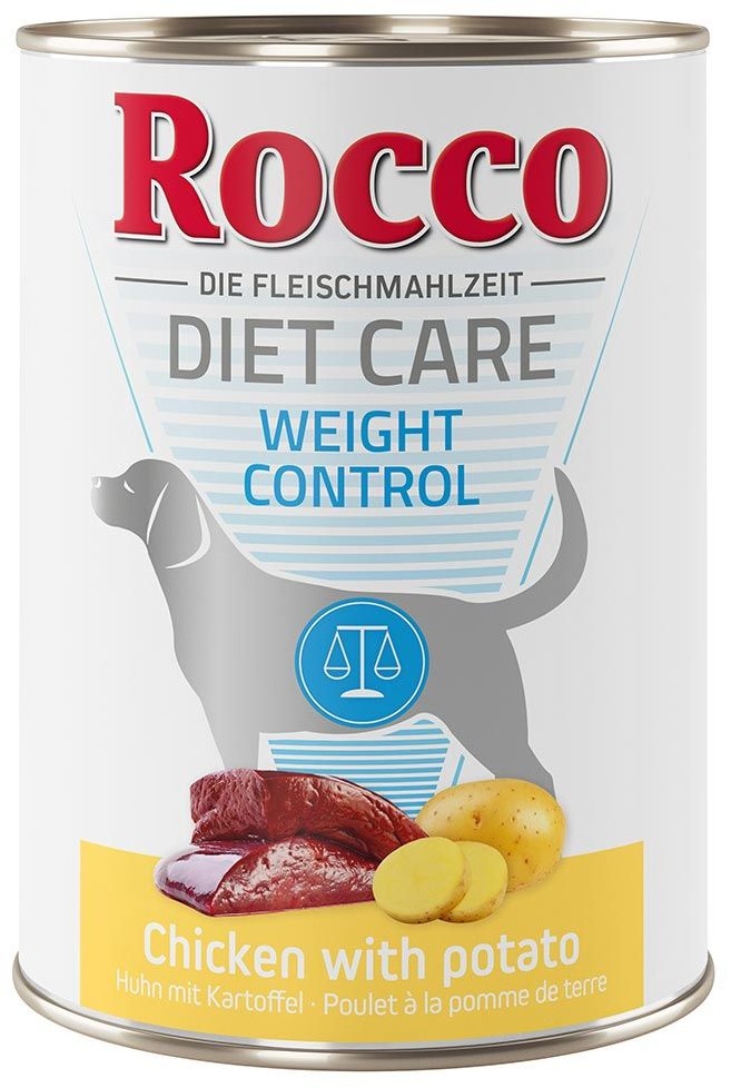 Rocco Diet Care Weight Control, kurczak z ziemniakami - 24 x 400 g