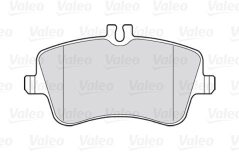 VALEO Zestaw klocków hamulcowych, hamulce tarczowe 301448