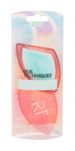 Real Techniques Real Techniques Miracle Powder Sponge Summer Haze zestaw Gąbka do makijażu + podróżne opakowanie 1 szt dla kobiet