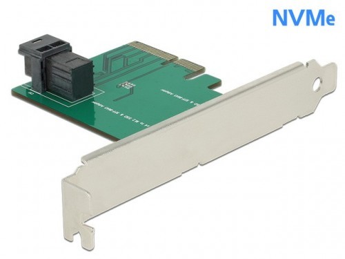 DeLOCK Impakt KARTA PCI EXPRESS X4->1X SFF-8643 NVME