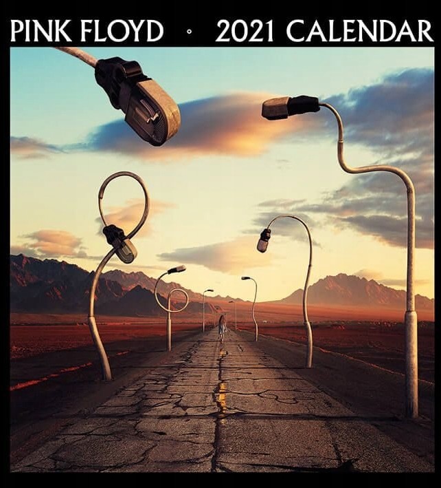 Pink Floyd - kalendarz ścienny na 2021 rok