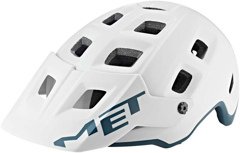 MET Terranova Kask, grey/blue matte L | 58-61cm 2020 Kaski MTB 57003008