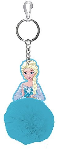 Disney Frozen 75547  Elsa breloczek do kluczy z Pouch, 4 x 8 cm, kolorowy