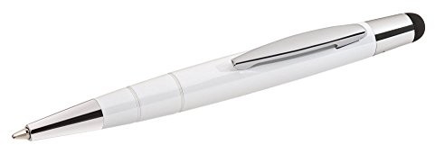 Wedo Touchpen Mini rysik pojemnościowy 2w1, 10 cm, biały 4003801806617