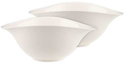 Villeroy & Boch miska do sałaty/czasza  porcelana  2-częściowy zestaw  21 x 17 cm 16-3293-8411