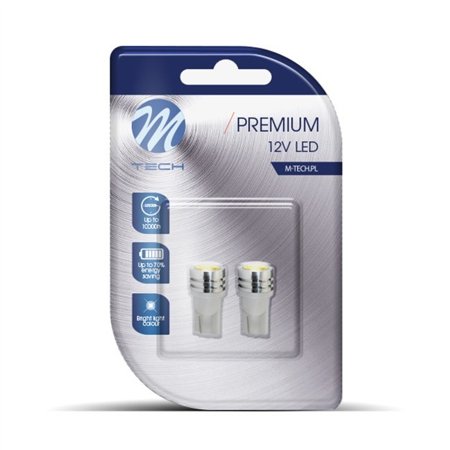 DIODA LED L014 W5W HP BIAŁA