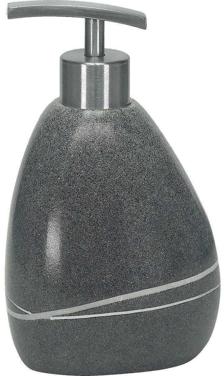 Kleine Wolke Dozownik do mydła Stones Dark Grey 4004478234345
