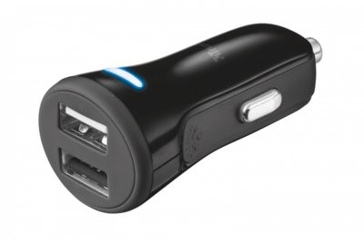 Trust Ładowarka Car Charger with 2 USB ports - 20572