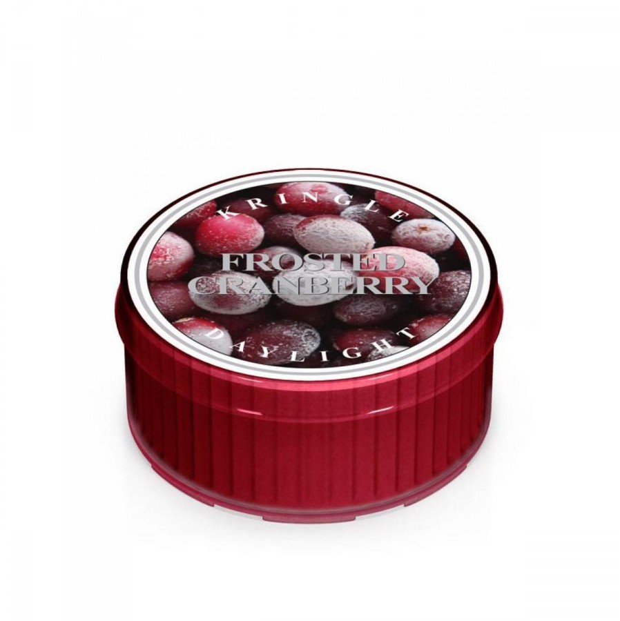 Kringle Candle Frosted Cranberry Świeczka zapachowa Daylight 35g) 846853049724
