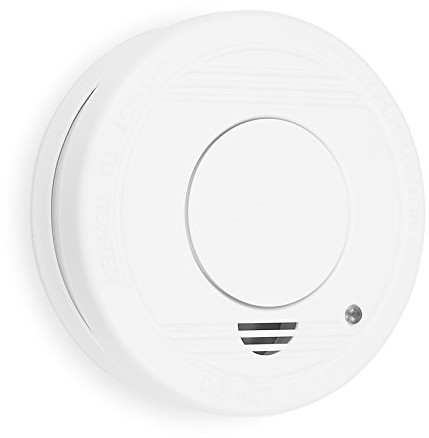 Smartwares czujnik dymu z baterią 5 lat, dźwięk alarmu 85 dB zapewnia niezawodną ochronę przeciwpożarową