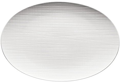Rosenthal Mesh owalny talerz do serwowania, biały, 34 cm 11770-800001-12734