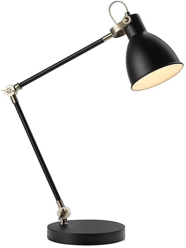 Markslojd House 107739 Lampa stołowa lampka 1x40W E27 czarny/satyna