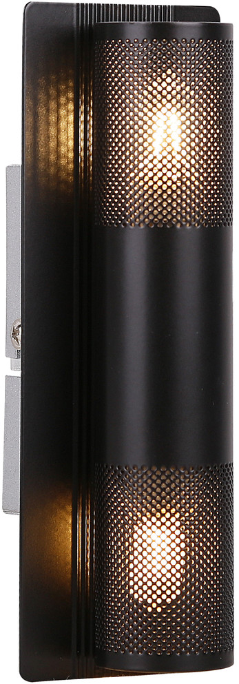Candellux Lampa Emu Kinkiet 2X10W G9 Czarny 91-81360