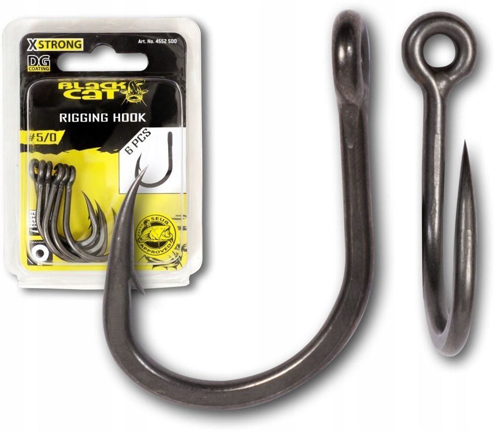 Haczyki Sumowe Black Cat Dg Rigging 6/0 - 6 Szt