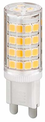 Goobay Kompaktowe lampy LED, 3,5 W  Trzonek G9, zastępuje 35 W, ciepła biel 4040849714368