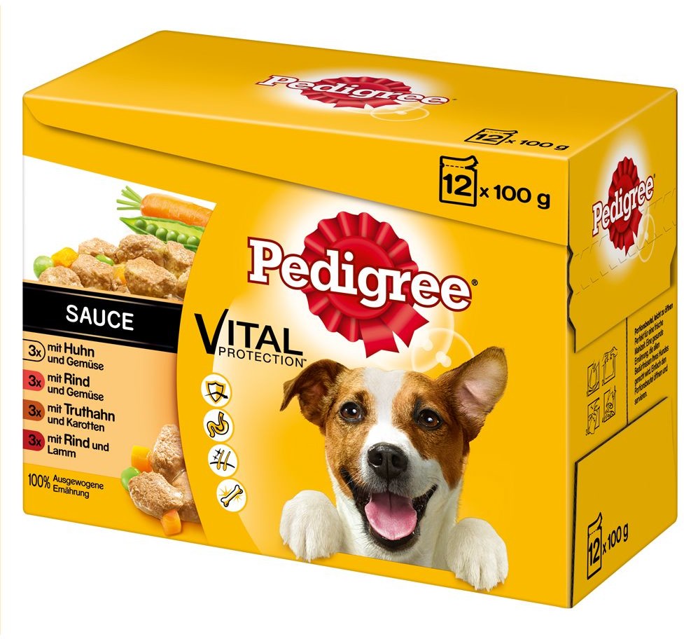 Pedigree Wołowina kurczak i indyk 12x100g