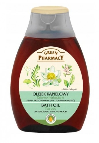 Green Pharmacy Pharm OLEJEK KĄPIEL PRYSZNIC DRZEWO HERBACIANE GREEN PHARMACY 250 ml FE0E-44446