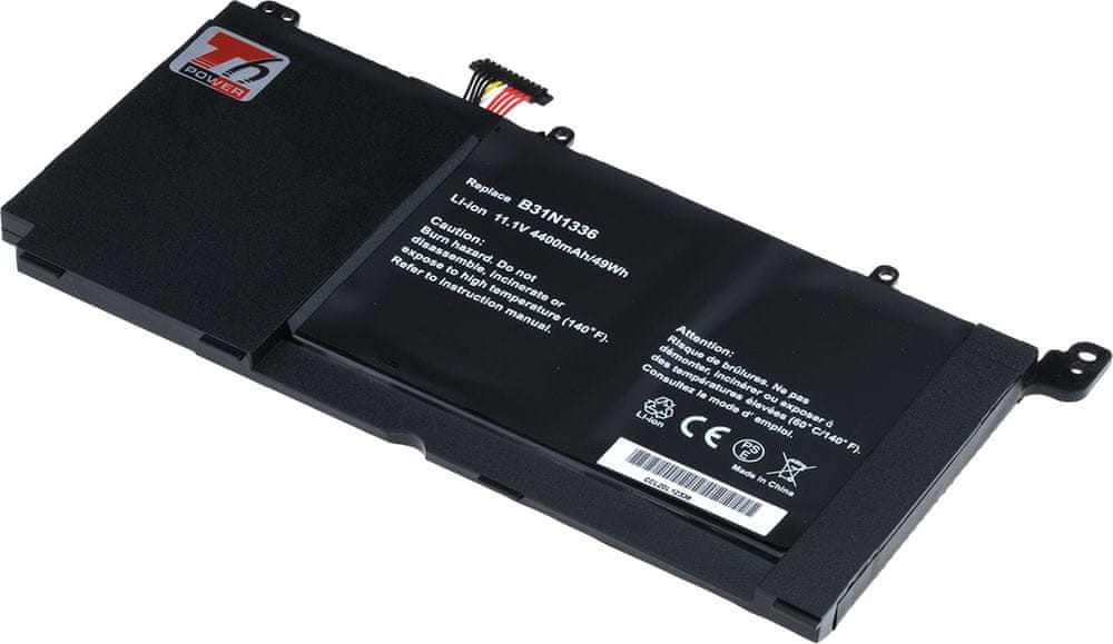 Asus WEBHIDDENBRAND Bateria T6 Power do K551LB Li Poly 4400 mAh 49 Wh) 11,1 V