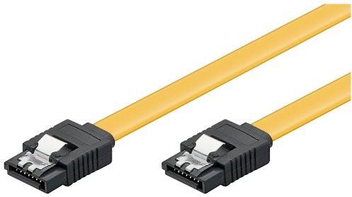 Фото - Кабель Goobay Kabel SATA III Typ L 6 Gb/s prosty  1m 