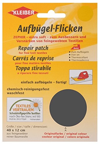 Kleiber Zephir-aufbueg Elf przyłożyć 40 X 12 cm delikatnej łatek materiału 100% bawełna 320-01