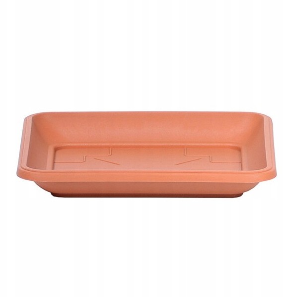 Podstawka kwadratowa spodek 41 cm Terakota