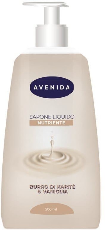 BEAUTY FORMULAS AVENIDA MYDŁO W PŁYNIE ODŻYWCZE masło karite & wanilia) 500ml