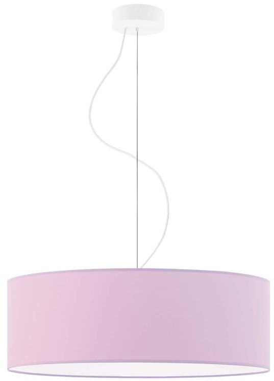 LYSNE Lampa wisząca dla dzieci HAJFA fi - 50 cm - kolor jasny fioletowy 14529/50 - kolor jasny fioletowy