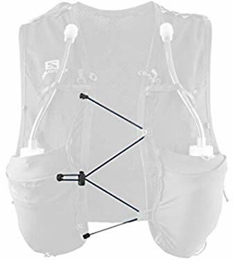 Salomon Unisex Quick Link plecaki do picia, szare (kość słoniowa), rozmiar uniwersalny EU LC1334500