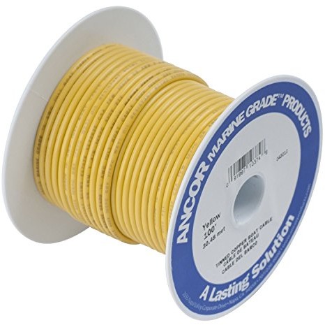 ANCOR Ancor  111502 Marine-stopni miedziane przewody elektryczne ocynowany battery cable żółty 114902