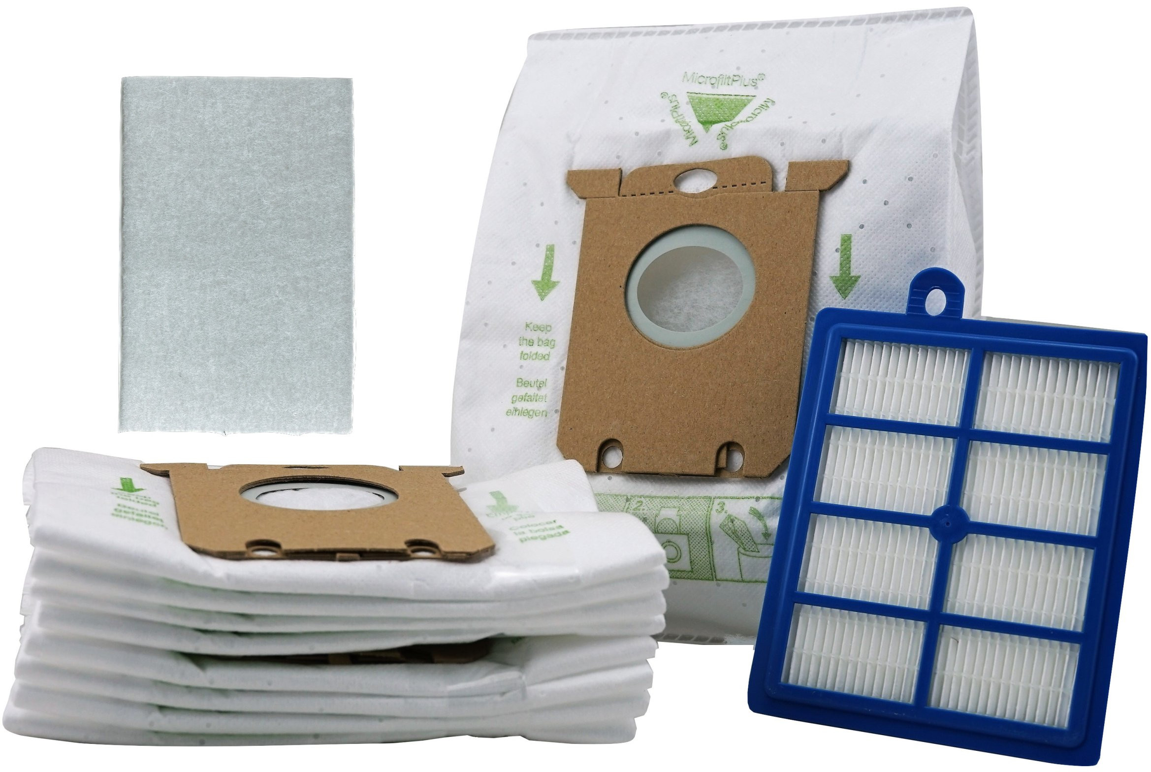 Electrolux Worki EPF63EB-S x10 Mocne +HEPA13+WLOT