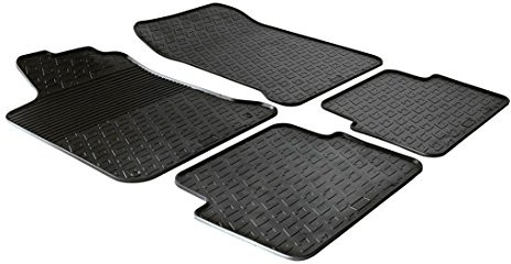 Gledring Zestaw maty gumowe Mercedes klasa S-w222 9/2013-(profil T 4-częściowy + zestaw Clips) GL 0503
