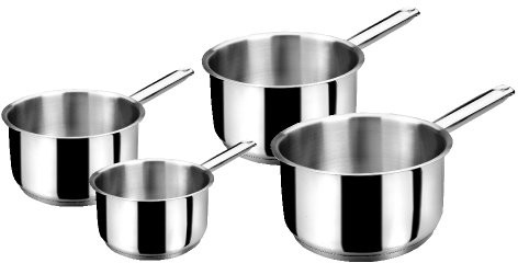 Lacor 32003 zestaw, 4-częściowy rondel Basic 32003