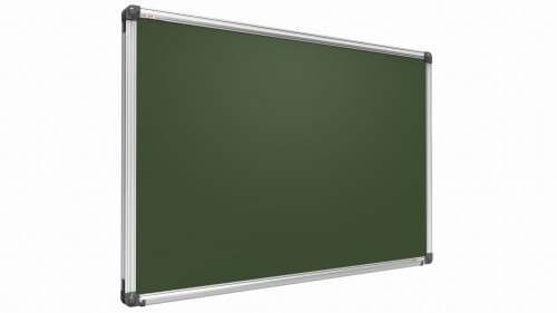 Allboards ZIELONA szkolna kredowa Tablica magnetyczna 100x85cm cm WG85X100ALU