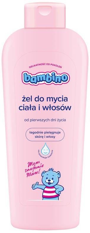 Bambino Żel do mycia ciała i włosów od pierwszych dni życia 400ml 92118-uniw