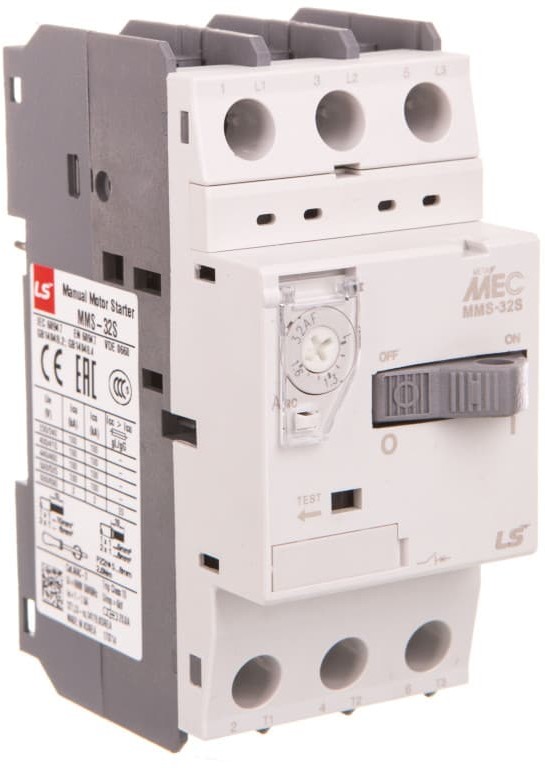 ANIRO LSIS Wyłącznik silnikowy 1-1,6A MMS-32S 1,6A MMS-32S 1.6A