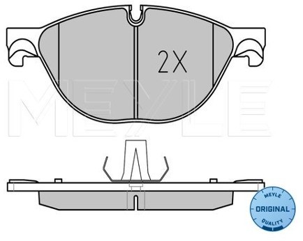 Wulf Gaertner Autoparts Zestaw klocków hamulcowych, hamulce tarczowe Wulf Gaertner Autoparts 025 250 4519
