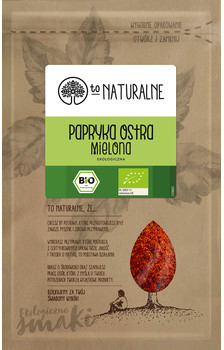 To Naturalne TO NATURALNE PAPRYKA OSTRA MIELONA 15G zakupy dla domu i biura! 36729002