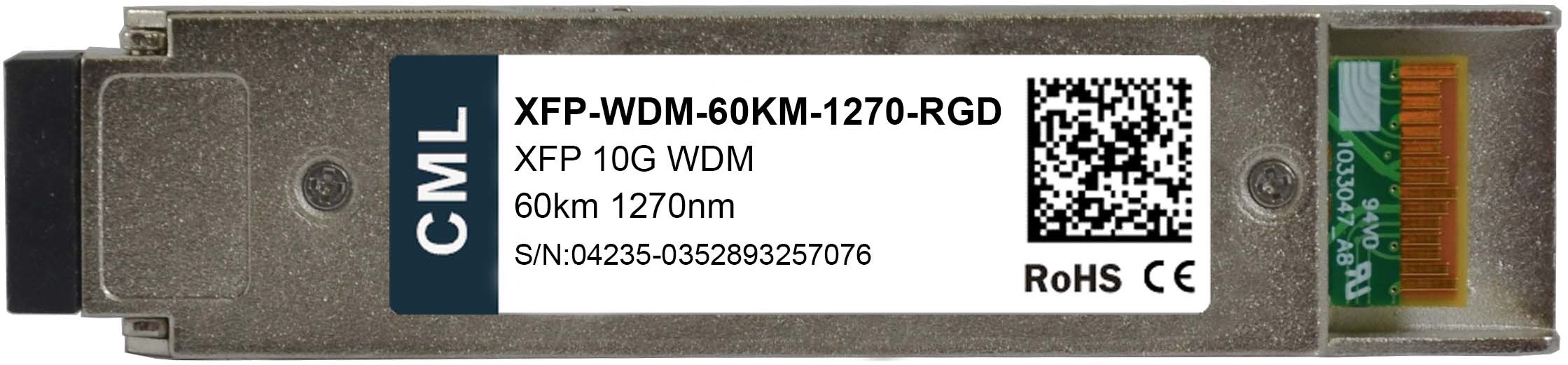 CML XFP-WDM-60KM-1270-RGD XFP-W-10G-060-1270-R