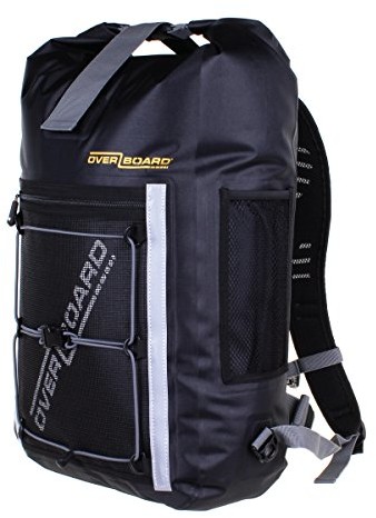 Overboard wodoszczelność plecak Light ob113 5blk, czarna, 43 x 24 x 16.5 cm, 20 litrów, 76707 76707