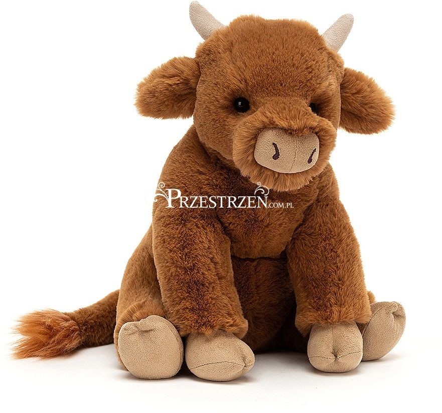 Jellycat MASKOTKA PLUSZOWA KROWA CALLIE - 27 cm CAL2C