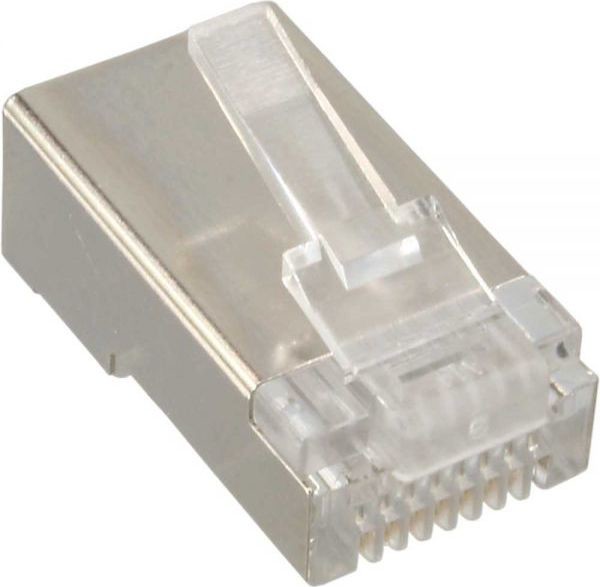 InLine Wtyczka RJ45 do sztywnych kabli instalacyjnyc górny AWG24 10 szt 74559 74559