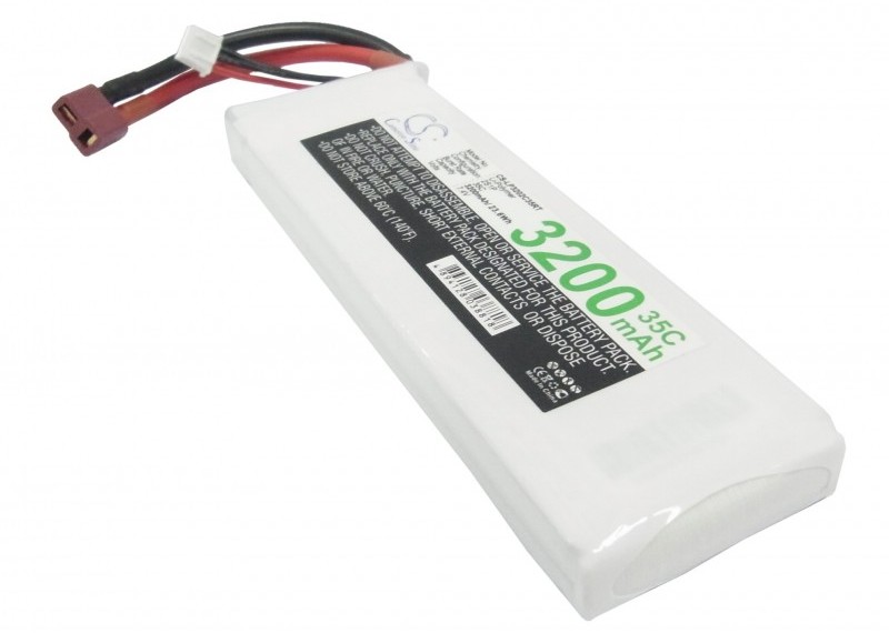 Cameron Sino 3200mAh 23.68Wh Li-Polymer 7.4V 2S 35C Cameron Sino)