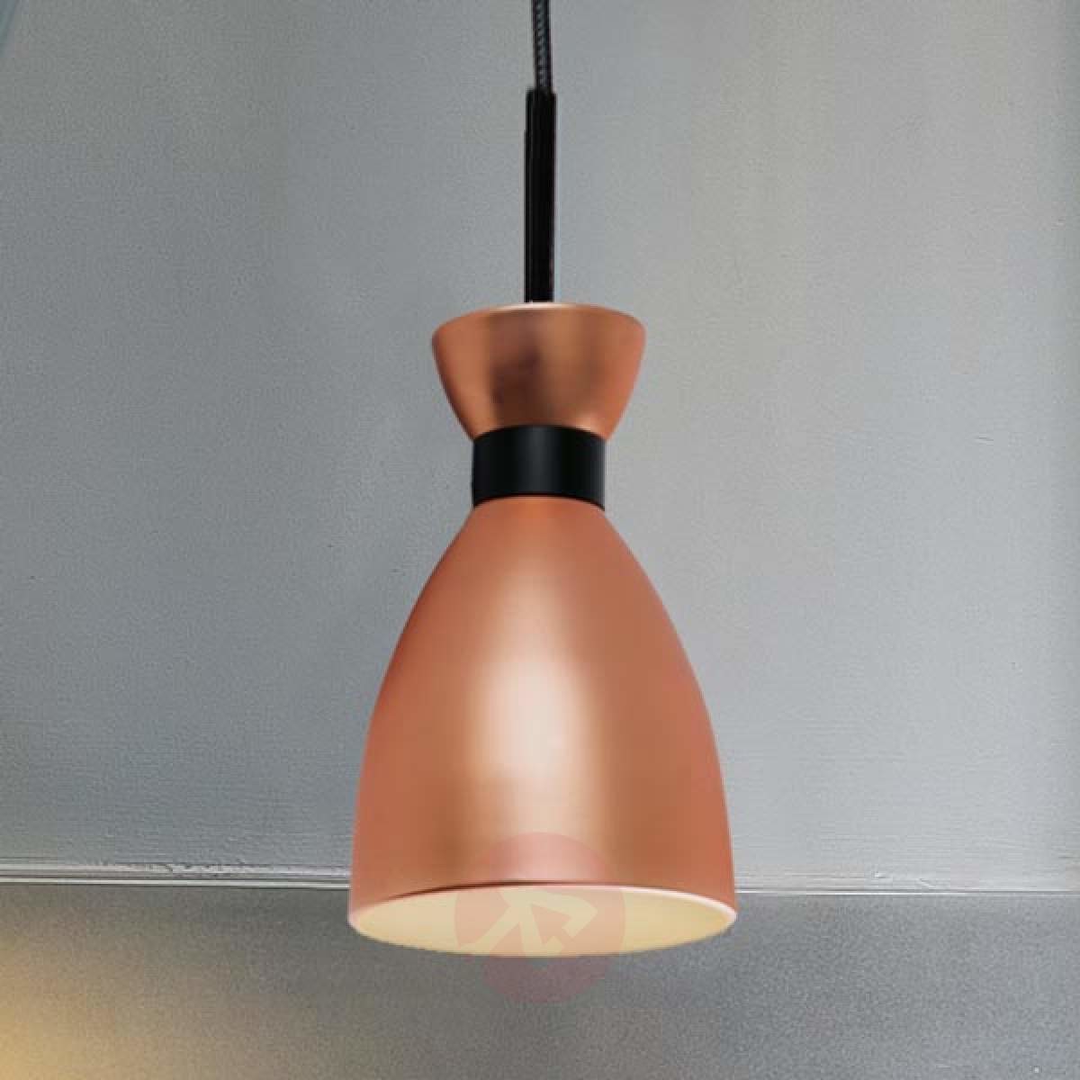 Lorefar Faro) Stylowa lampa wahadłowa Retro, miedziana