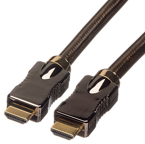 Rotronic Roline 4 K Ultra HD kabel HDMI z Ethernet, ST/ST, 1,5 m 11.04.5688