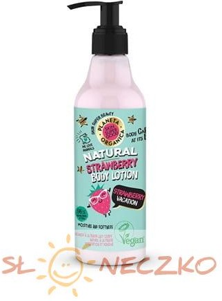 Balsam do ciała doskonale nawilżający Truskawka 250 ml SSG Planeta Organeta Msr-5BFC-26573