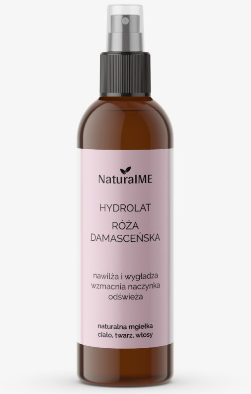 NaturalME hydrolat róża damasceńska koi naczynka