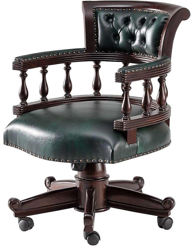 Dekoria pl pl Fotel obrotowy Frank Green 55 x 55 x 90 cm 006-991