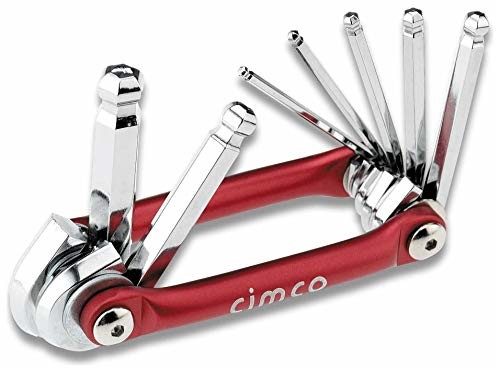 Cimco Klucz kołkowy  11 0596 7-częściowy zestaw m. głowica kulowa kluczy imbusowych-4021103105962