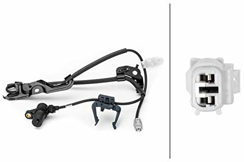 HELLA 6PT 014 494-671 czujnik, temperatura spalin - 2- biegunowy - przykręcany - Przewodu: 920[mm] 6PT 014 494-671